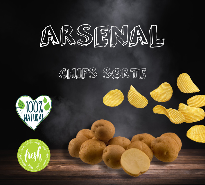 Chips sorte Arsenal